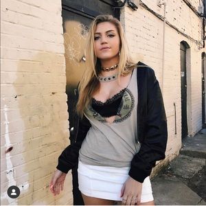 Lf first of a kind crop shirt